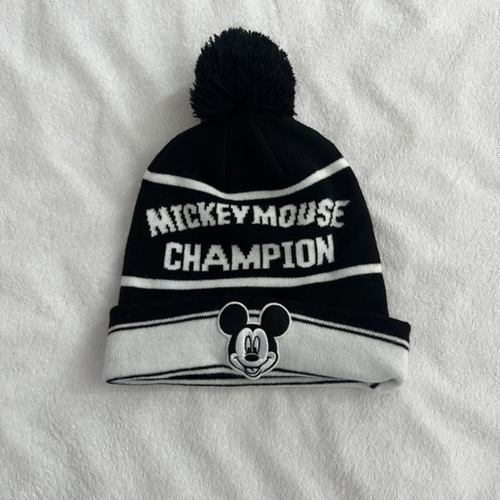 Neff Disney Mickey Mouse Champion Black/White Beanie